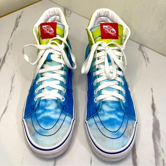 Vans X SpongeBob Sk8-Hi Imagination Sneakers Limited-Edition 2021 Mens 11 - Picture 3 of 12